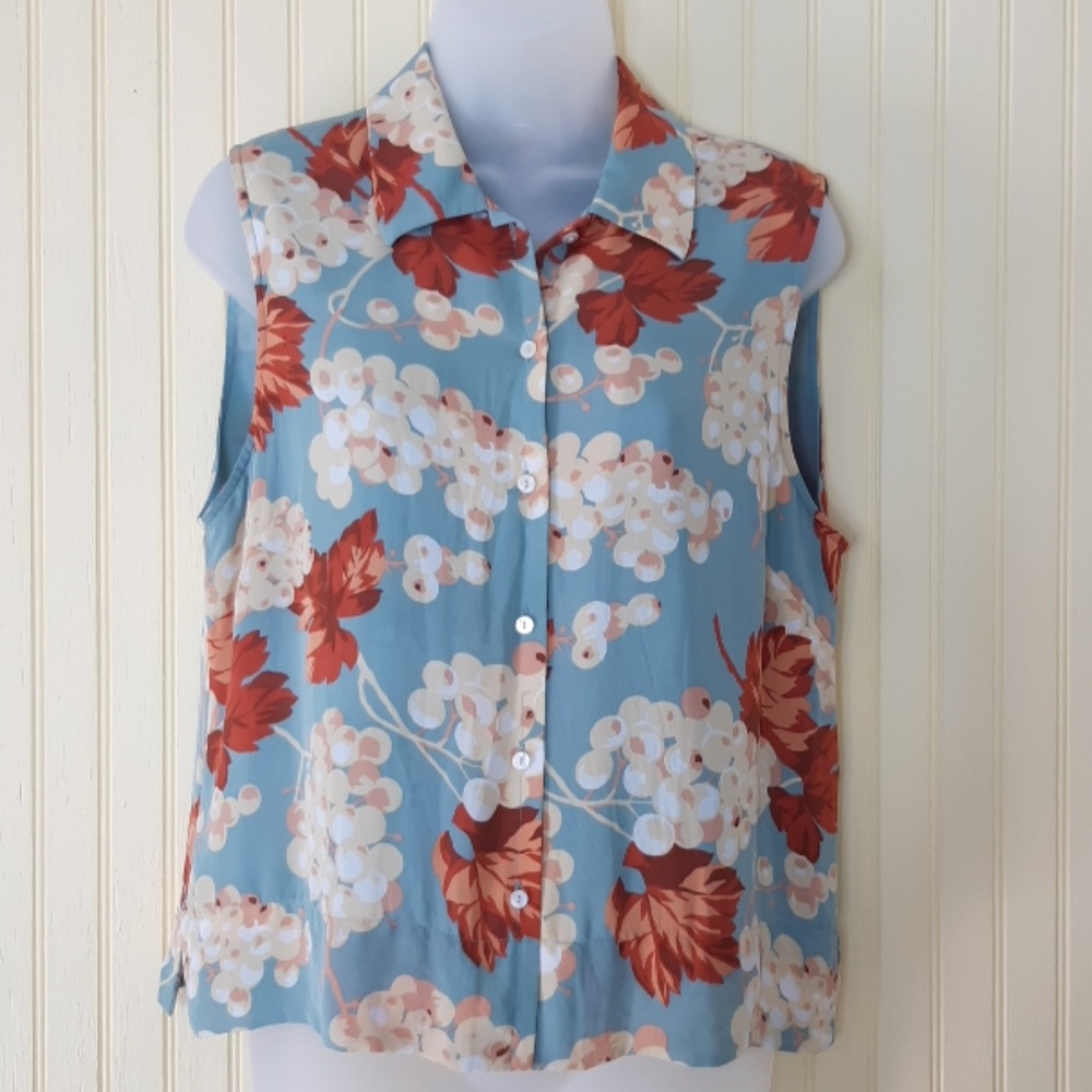 Jones New York Country sleeveless top